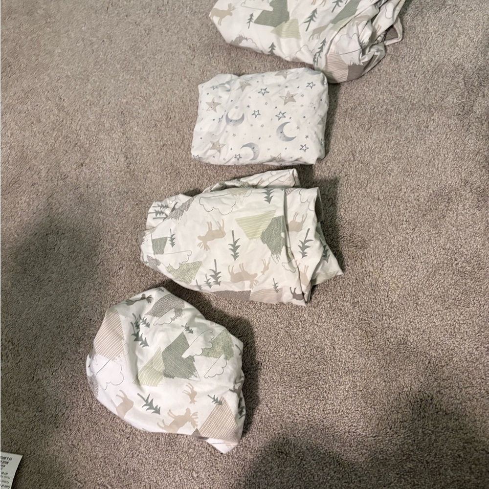 Changing table sheets (4 sheets)